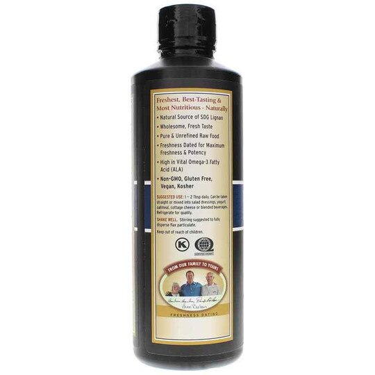 Flax Oil with Preserved Lignans, BOO